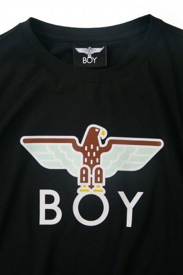 【JAPAN LIMITED】 BOY LONDON x HIROCK T-SHIRTS NO.1 “Yuru Eagle” / BLACK 【BOY LONDON】