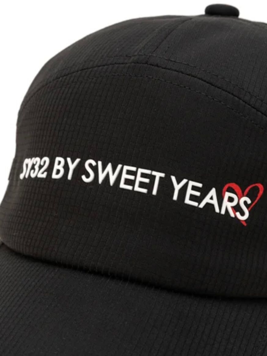 BASIC LOGO CAP / ブラック 【SY32 by SWEET YEARS GOLF】