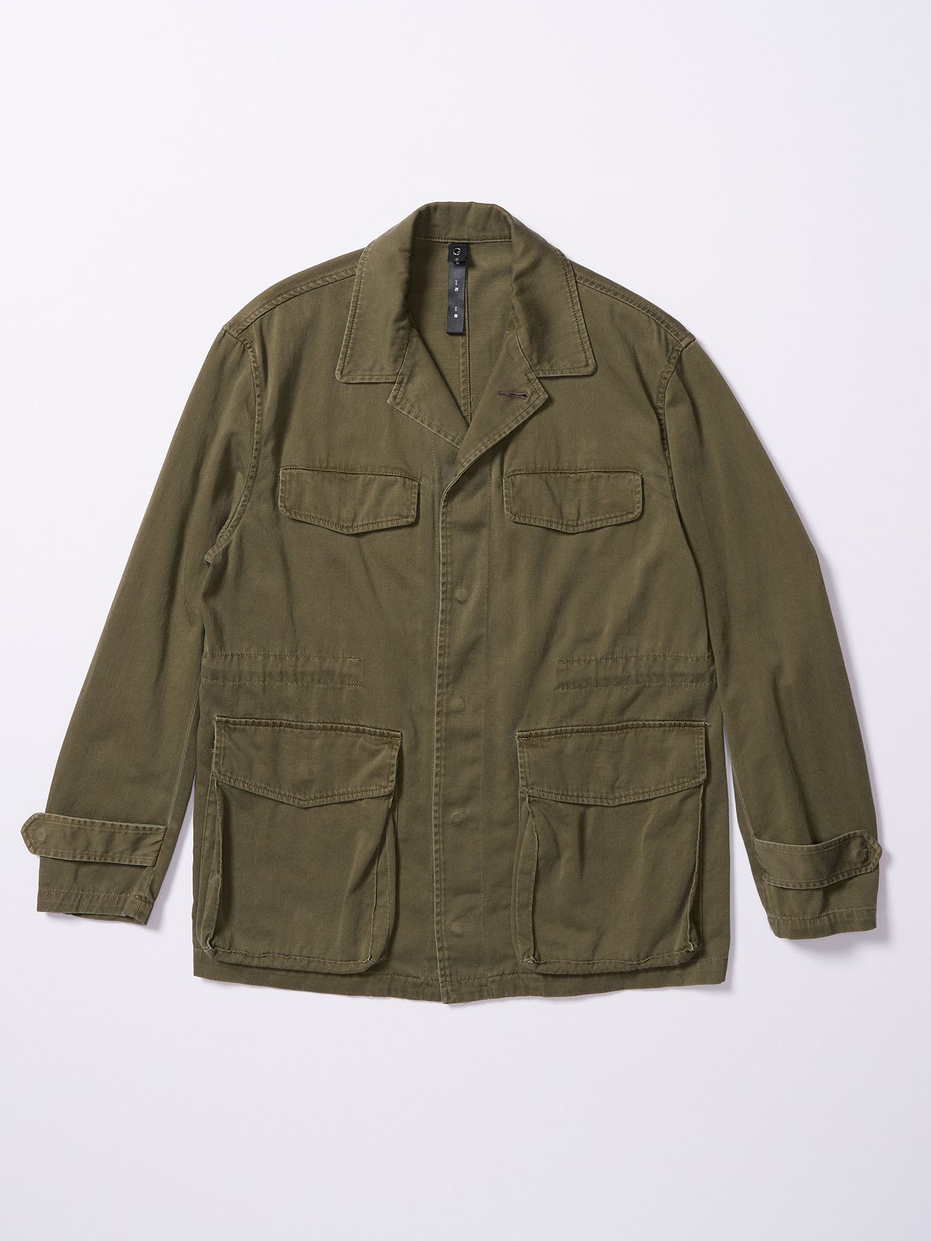 【予約品 4月19日(日) 18時締切】sulfur dyed M47 shirt / 硫化染め M47シャツ / フェードカーキ