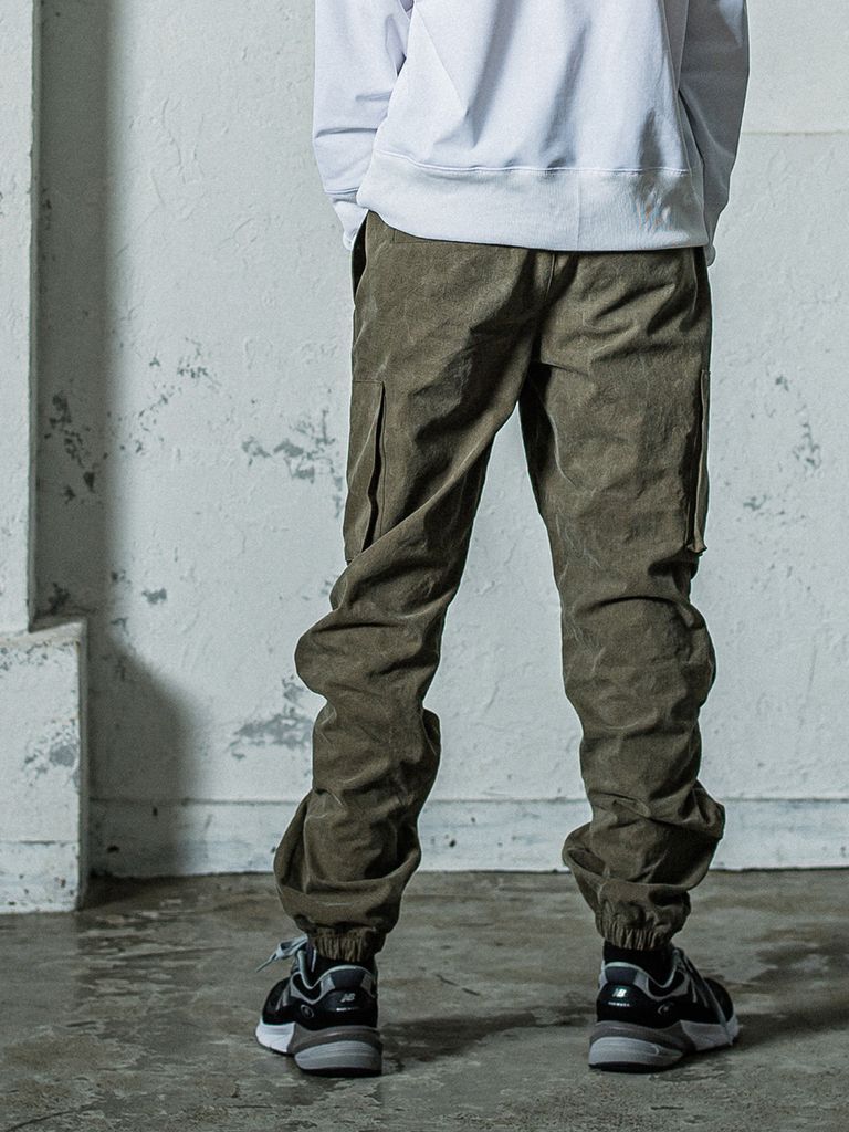 DAVID CARGO PANTS バイオ加工 / カーキ