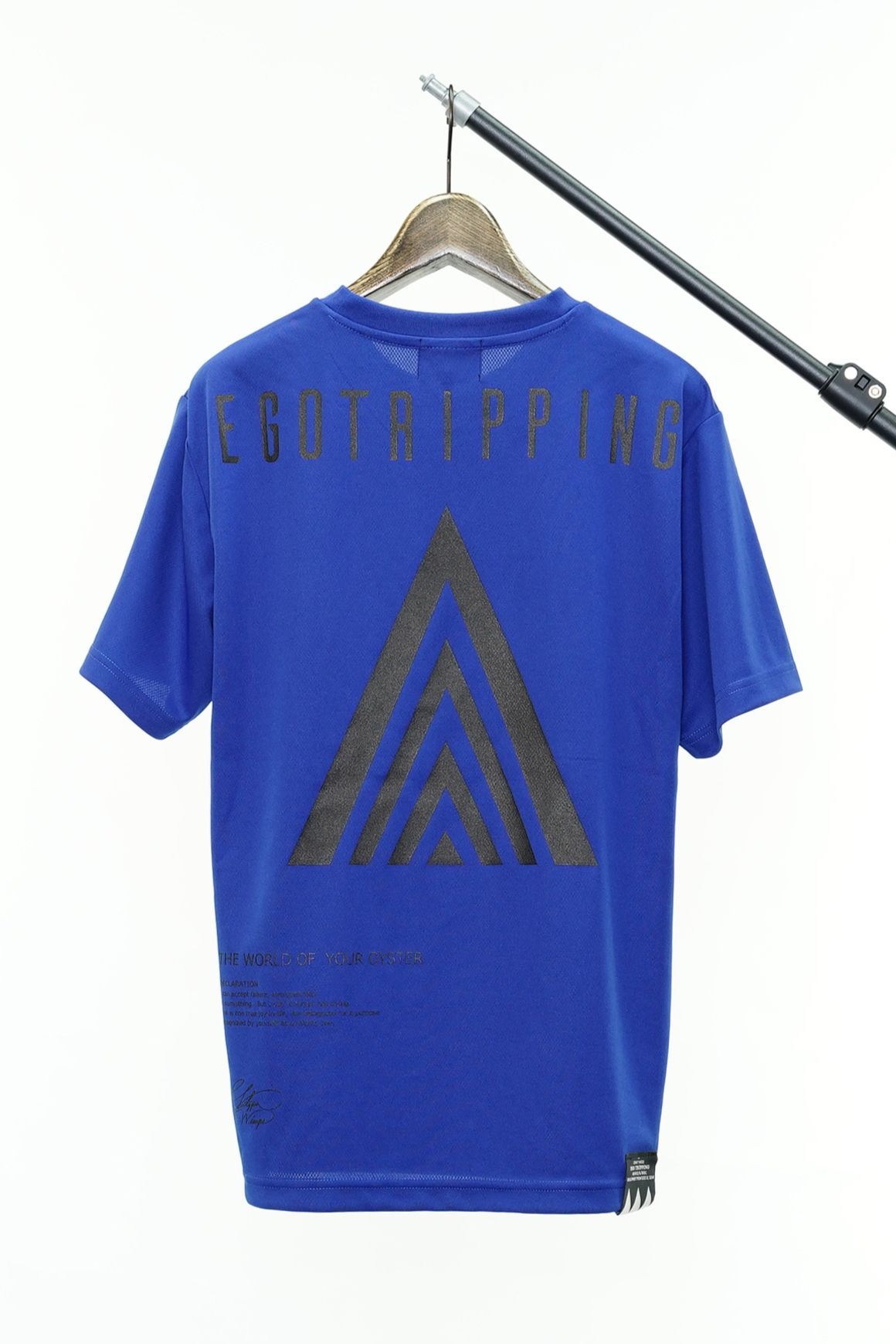 EGO TRIPPING TRAINING TEE スポーツウェア / 82:BLUE×BK 【EGO TRIPPING】