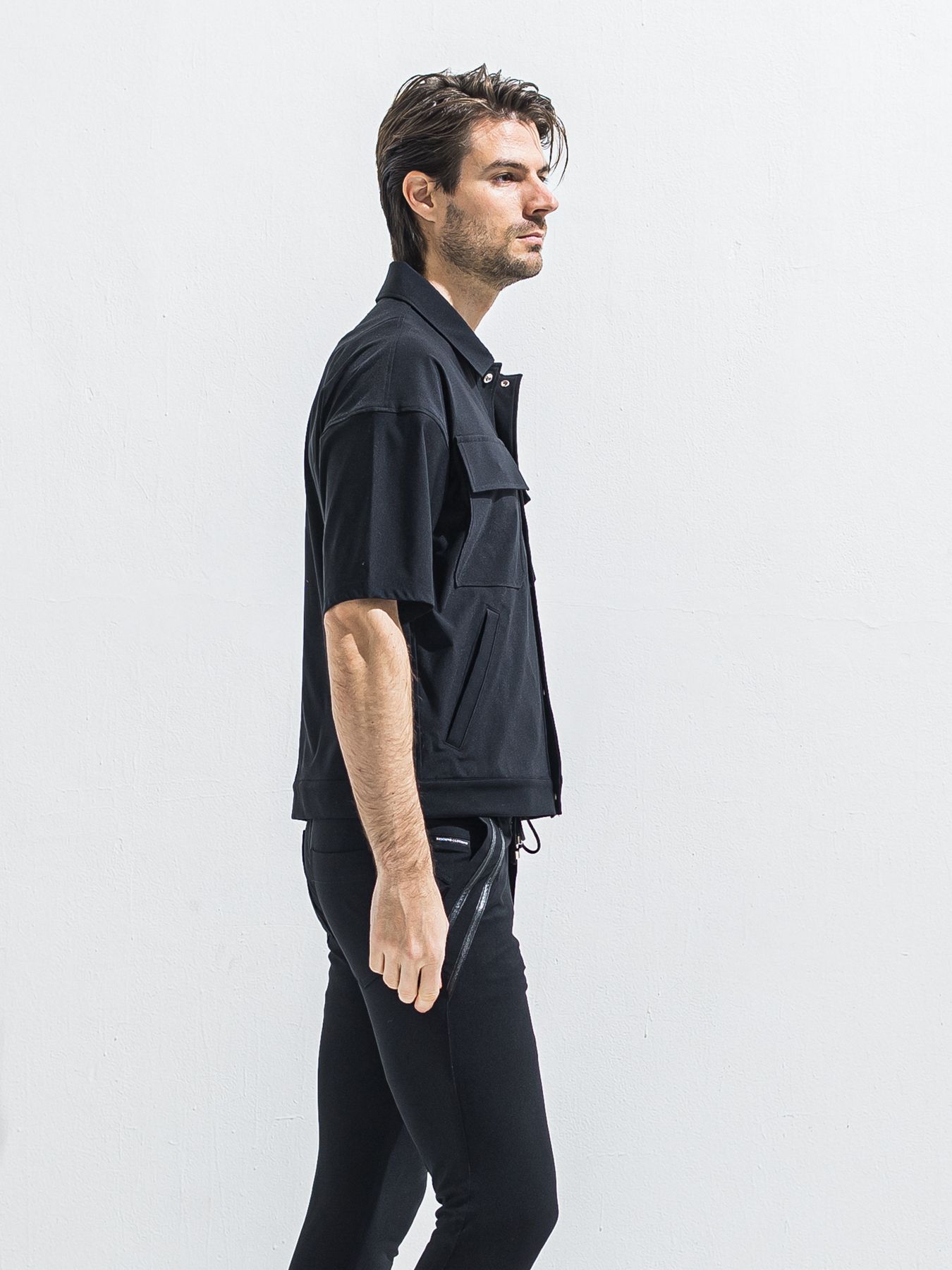 【予約品 2月15日(日) 18:00 締切】CPO HALE SHIRTS JK / CPOハーフスリーブジャケット / ブラック