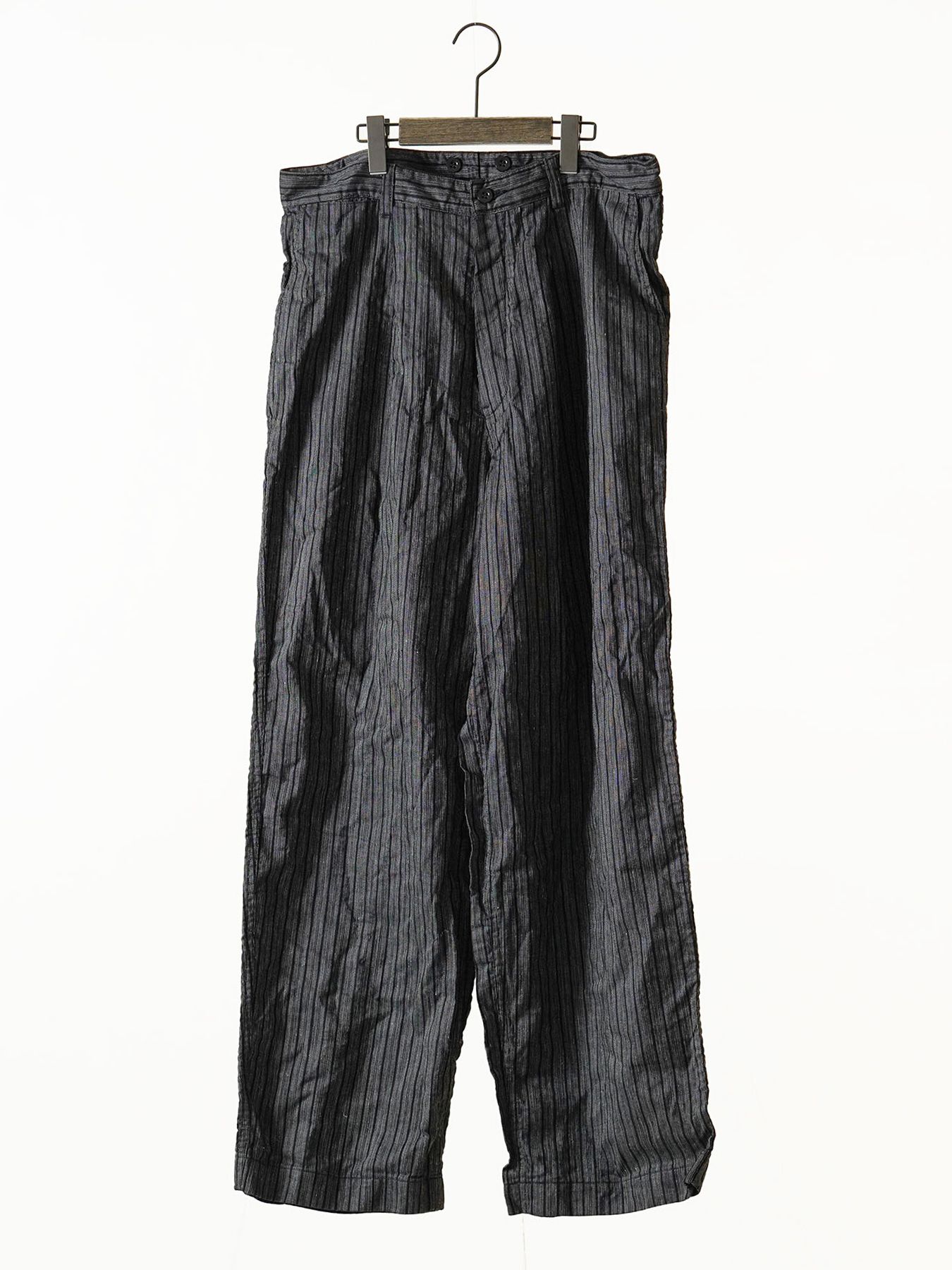 【予約品 10月26日(日) 締切】FRENCHWORK TROUSERS / ワークトラウザース / BLACK系