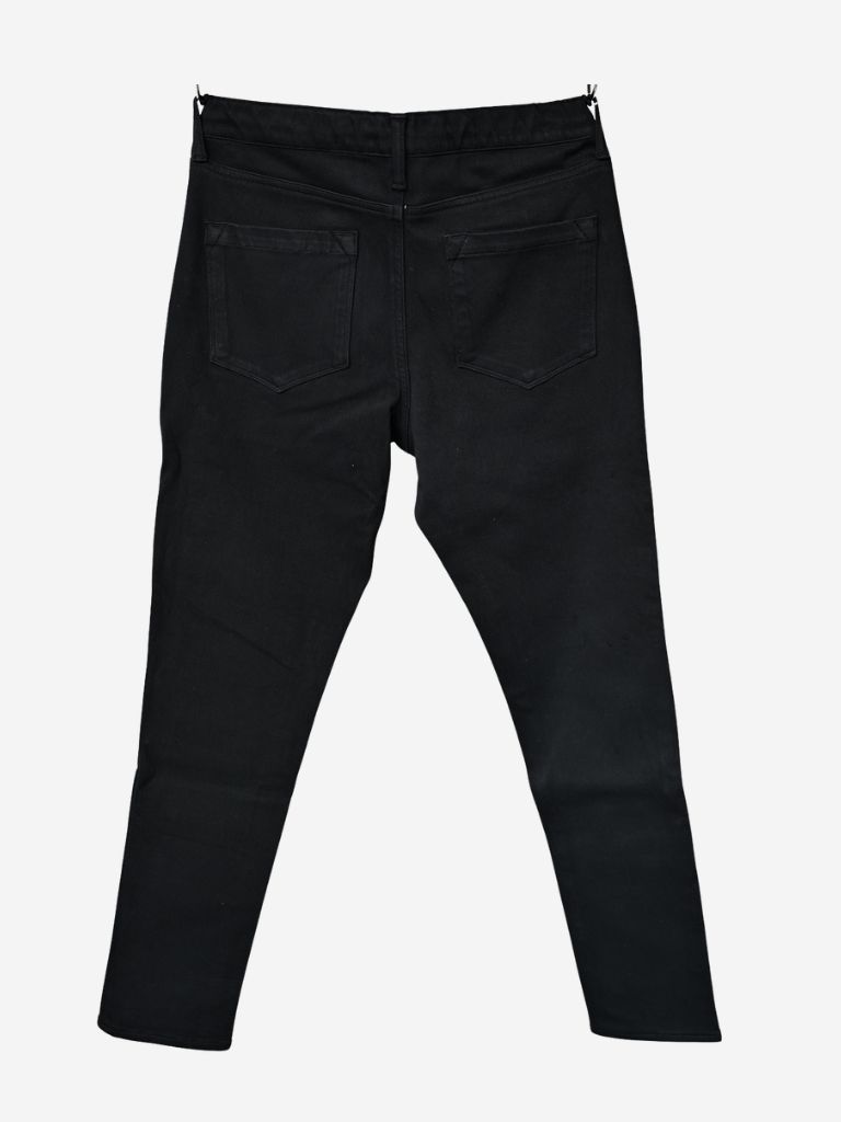 《予約11月17日19時締め》 MICK DENIM JERSEY / ジャージパンツ / ブラック