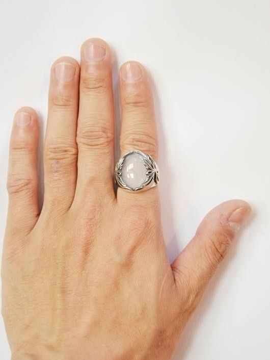 《予約品11月30日締め》  OvalRing リング / Silver925+Crystal