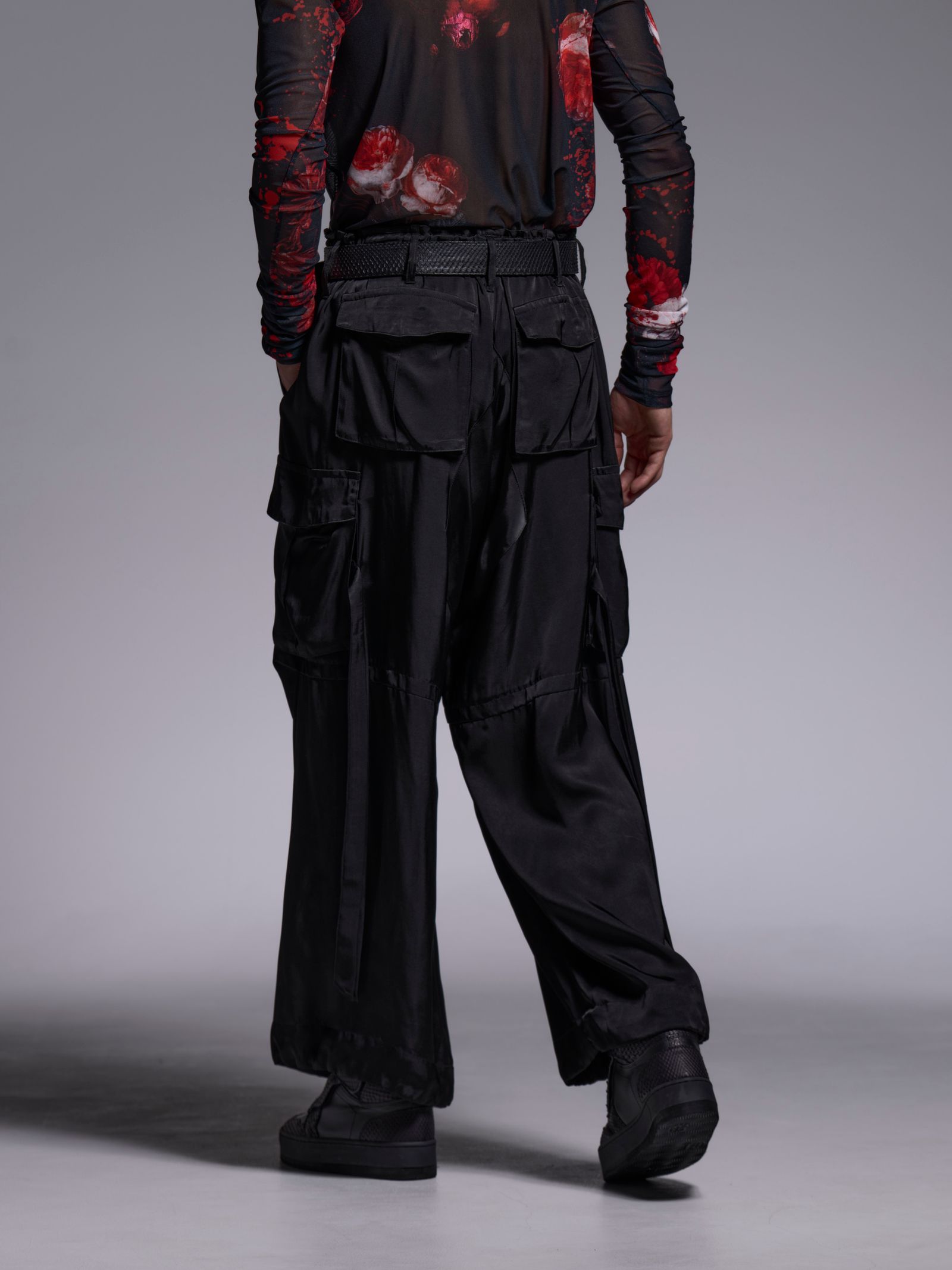 【予約品 1月4日(日) 締切】Cargo Pants / カーゴパンツ / ブラック