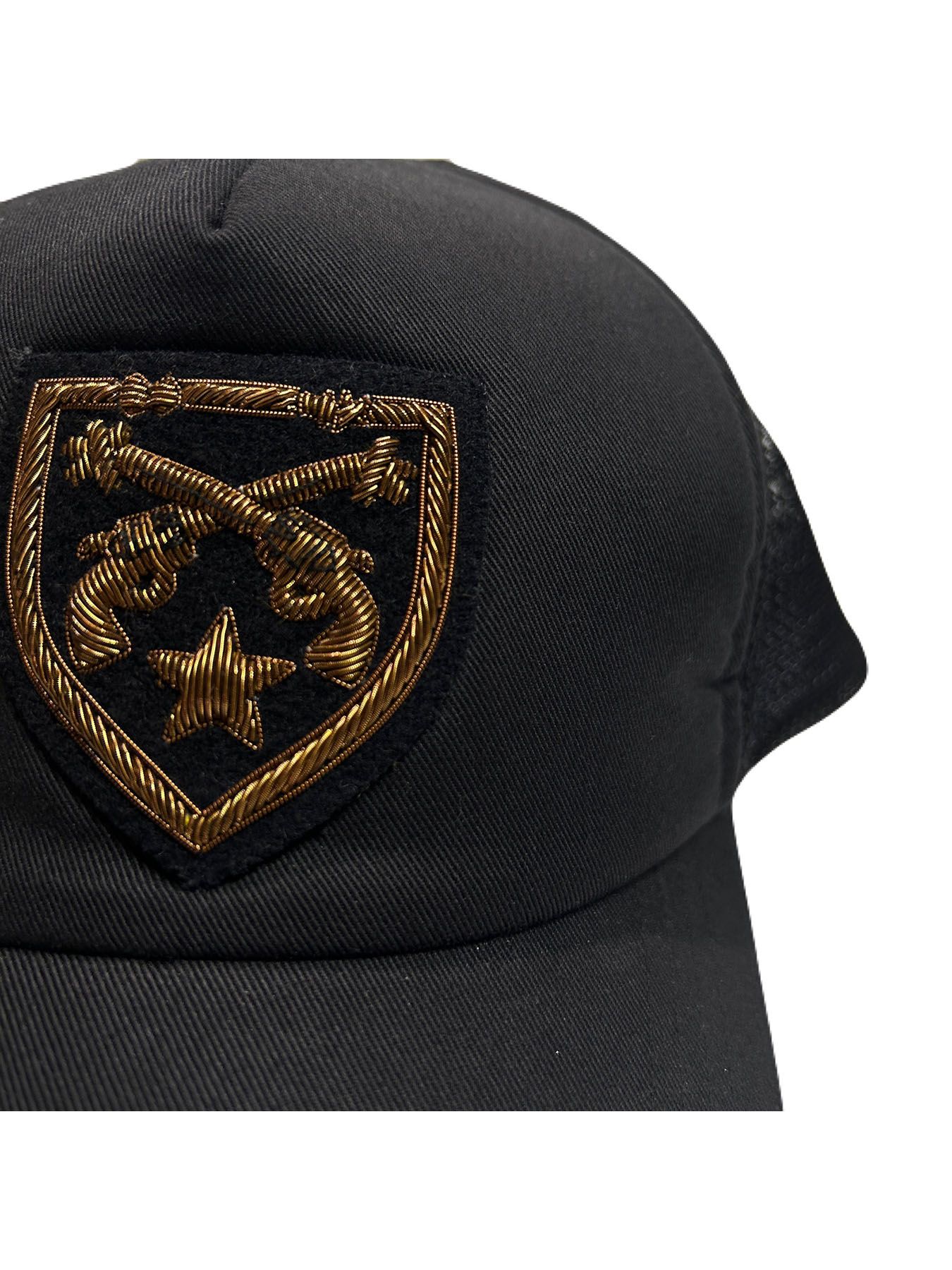【予約品 8月10日(日) 締切 】ZARI WAPPEN BB CAP / ザリワッペン ベースボールキャップ / ブラック