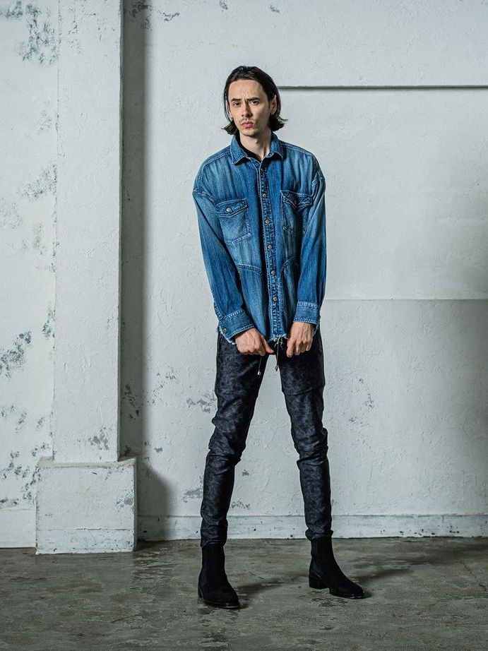 《予約》 OVER DENIM shirts / デニムシャツ / ダークインディゴ