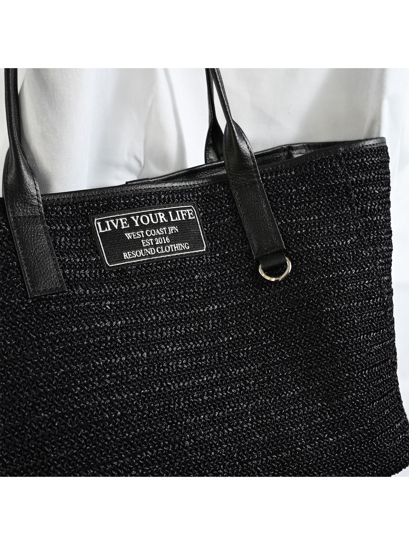 【予約品 】MESH TOTE BAG / メッシュトートバッグ / ブラック