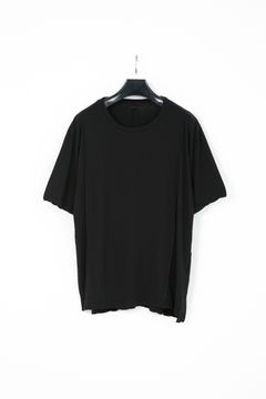Hard Twist Cotton Oversize Crew Neck T-shirt   / ブラック 【STRUM】