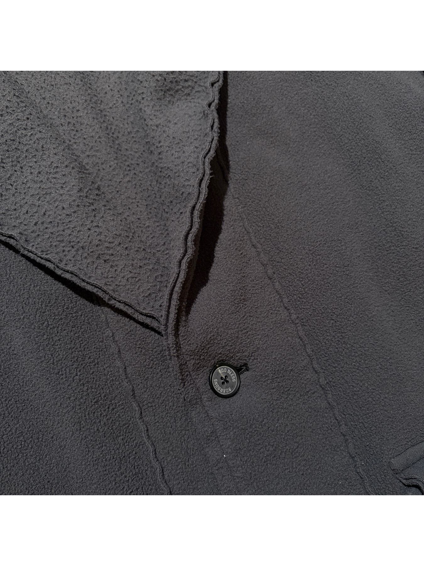 【予約品 3月9日(月) 18:00 締切】FLEECE STUDZ JKT / スタッズ フリース ショートコート / グレー