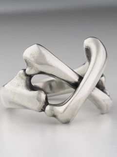 【受注生産品】 Cross Bone Ring / リング