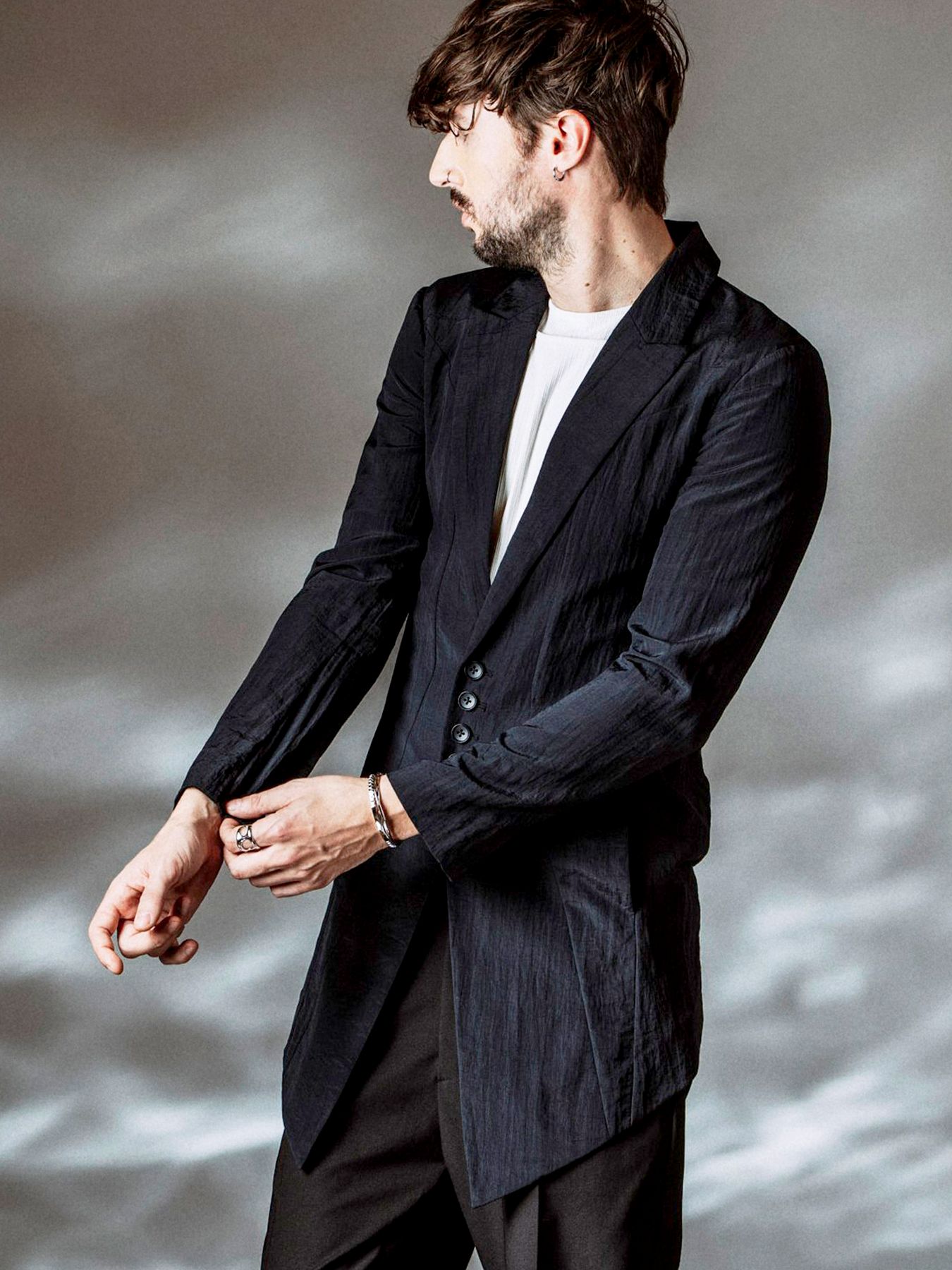 マルチシーム4B-ロングJKT / ブラック【NO ID.】