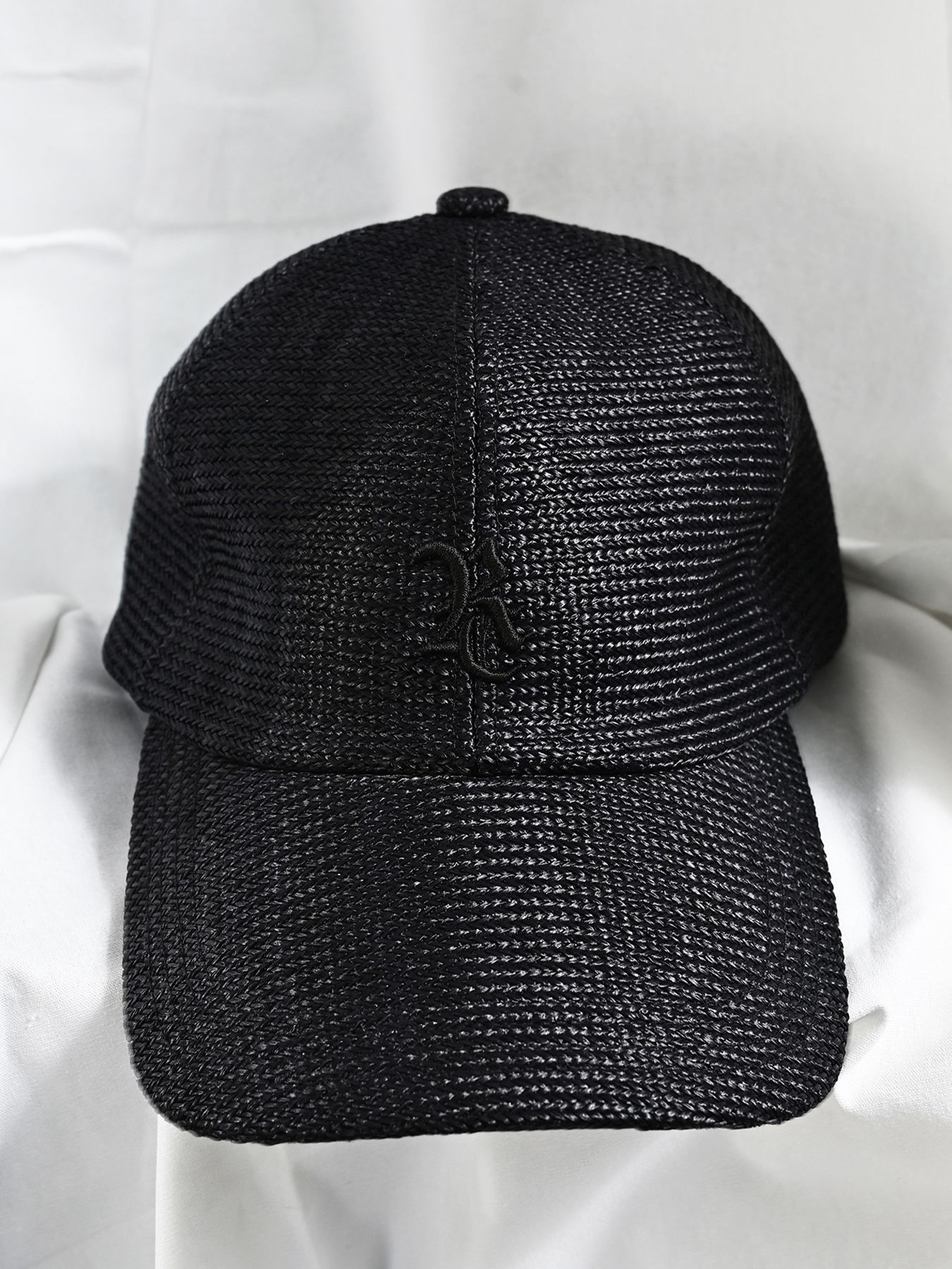 【予約品】STRAW MESH LOW CAP / ストローメッシュローキャップ / ブラック