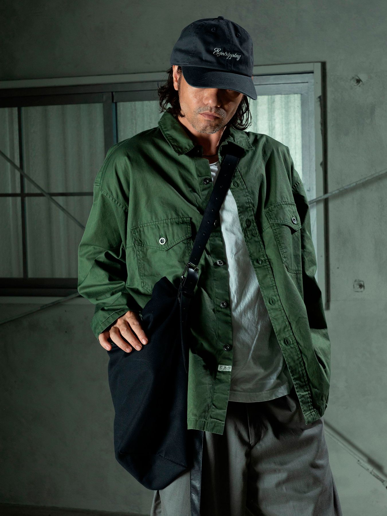 【予約品 11月9日(月) 締切】MILITARYSHIRT Armytwill / アーミーツイルミリタリーシャツ / オリーブドラブ