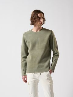 【予約品】 double face hard sweat / スウェット / ダスティオリーブ