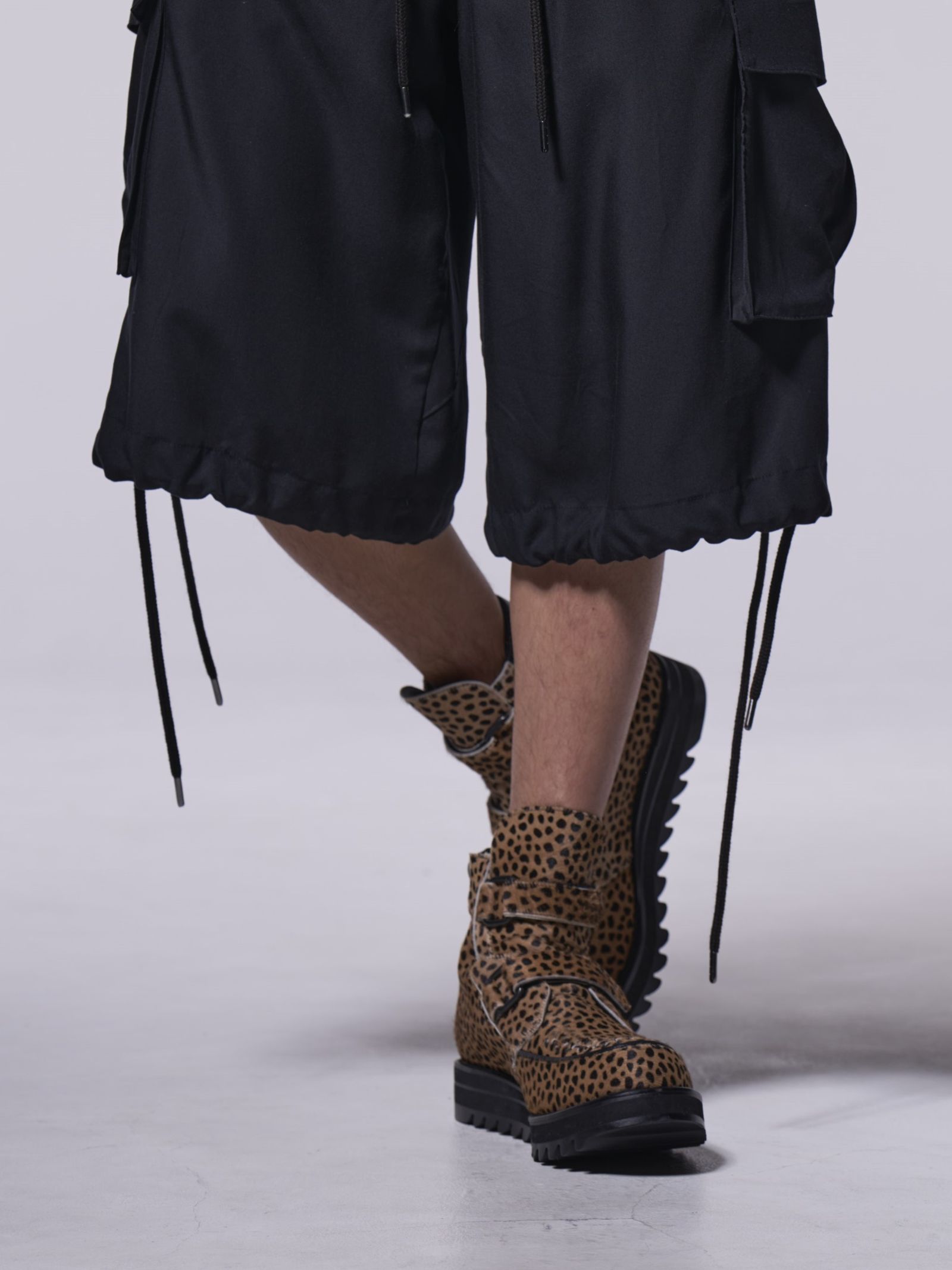 《予約品》 VelcroBoots / ブーツ / チーター柄