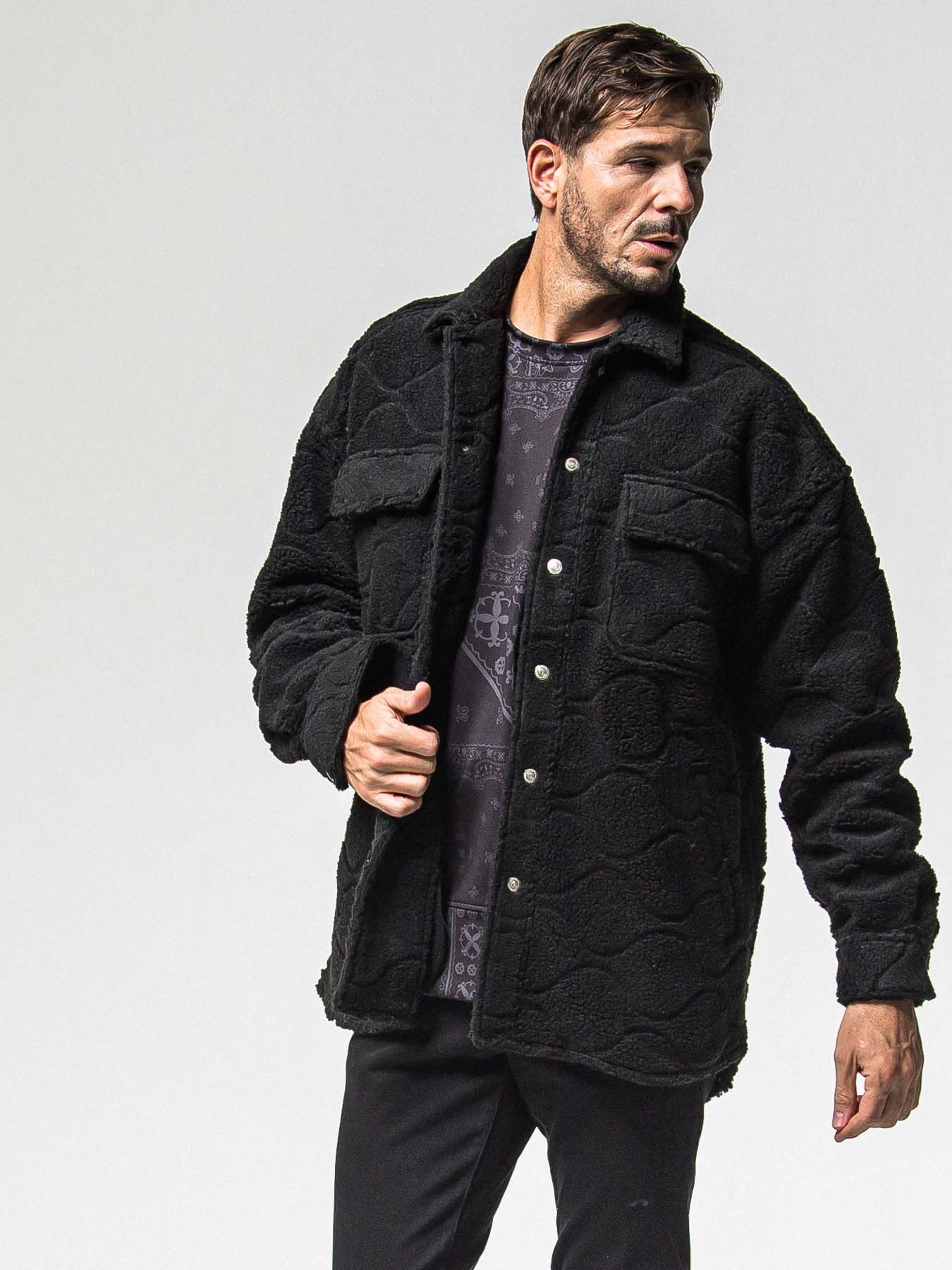【予約品 8月31日(日) 締切】CPO BOA SHIRTS JK / CPOボアシャツジャケット / ブラック