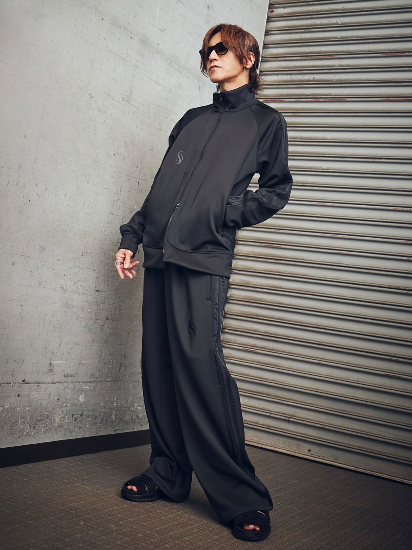 【予約品 10月26日(月) 締切】Line Pants / ラインパンツ / ブラック×ブラック