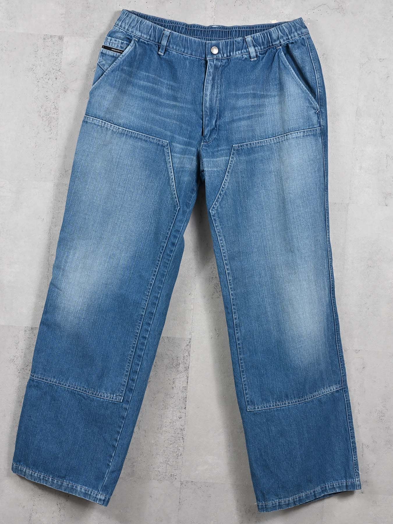 【予約品 11月16日(日) 締切】DOUBLE KNEE PT / ダブルニーワークパンツ / ライトインディゴ