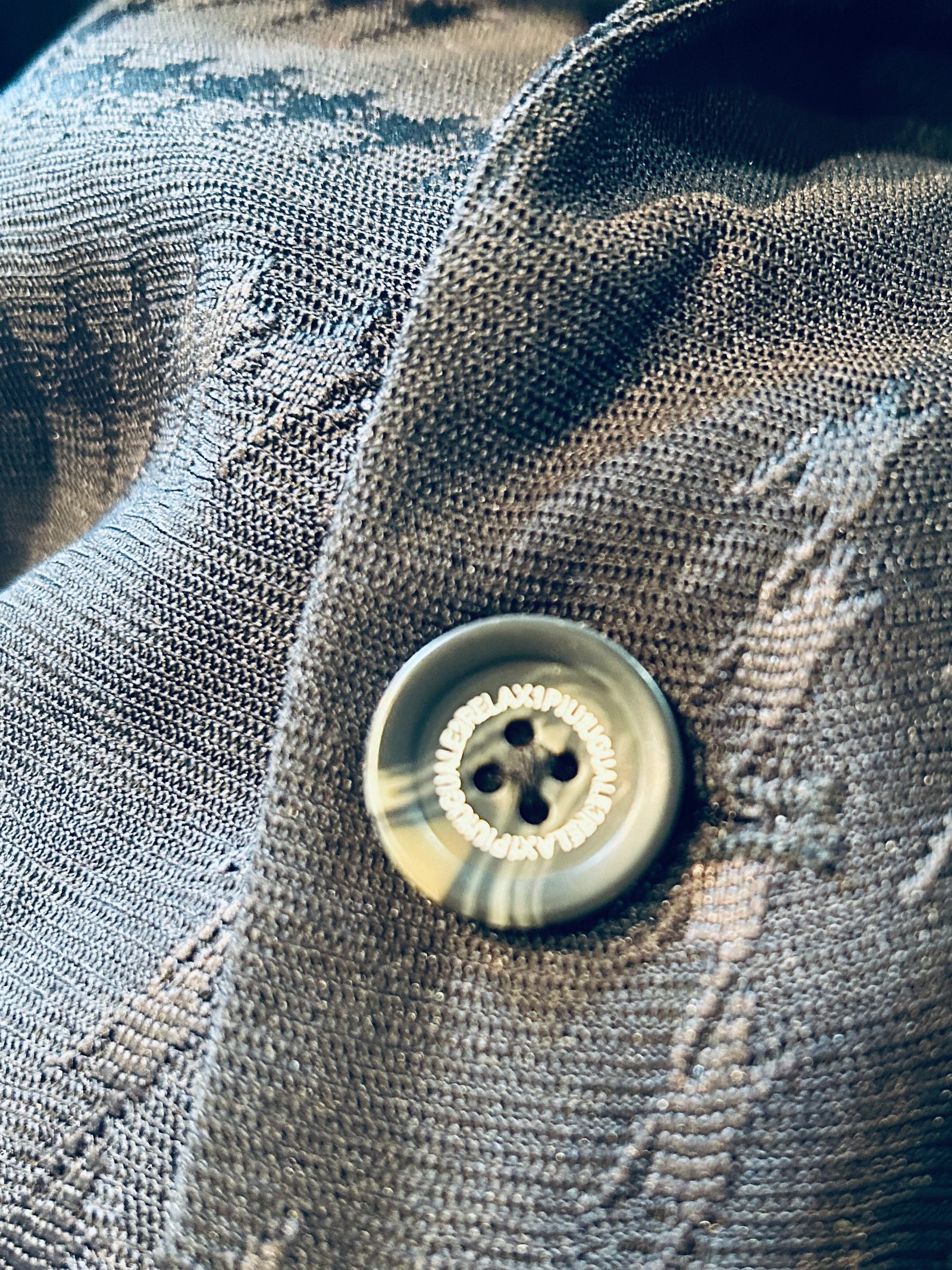 ランダム千鳥柄テーラードジャケット  2つ釦 ジャガード 一枚仕立て 1PIU1UGUALE3 RELAX USK-26017