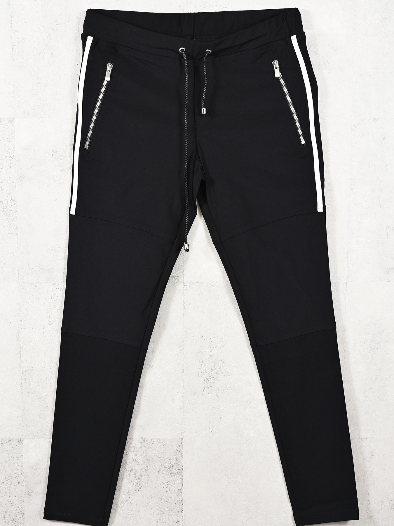 【予約品 11月16日(日) 締切】JOHNSON LINE PANTS / ジョンソンラインパンツ / ブラック×ホワイト