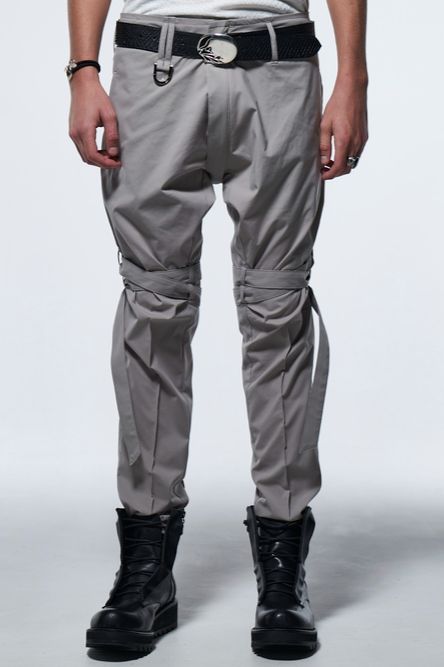《予約品》 ZippBondagePants / グレーベージュ 【kiryuyrik】 2023年2月以降入荷予定