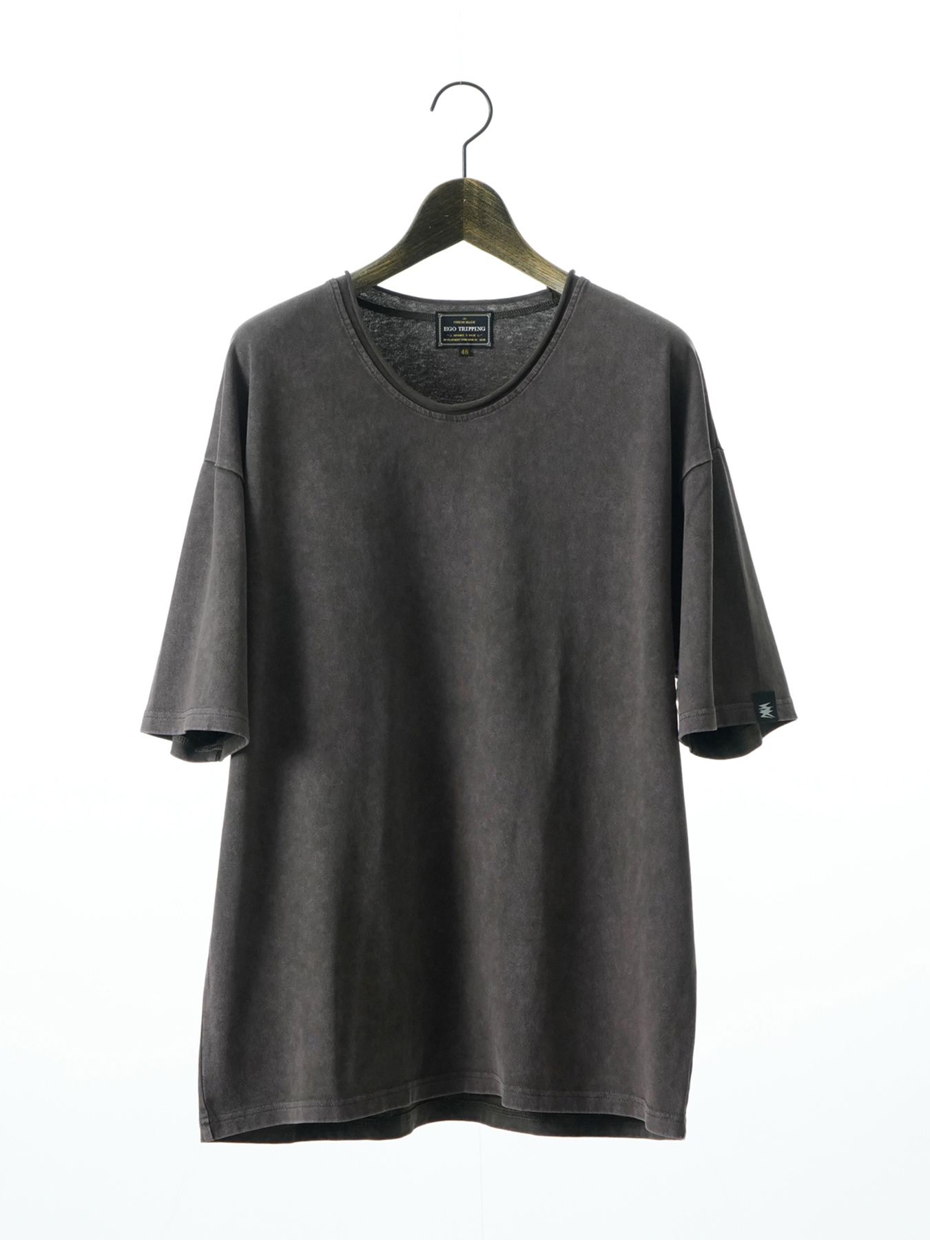 CREWNOT TEE crock / Tシャツ / ダークブラウン