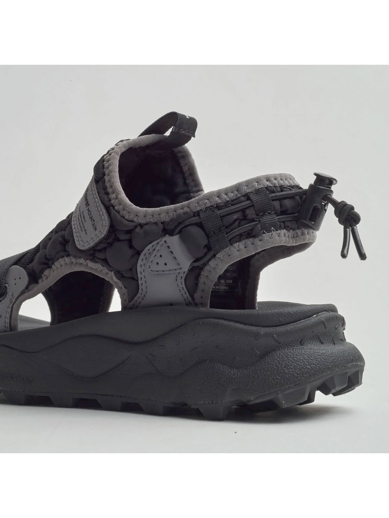 NAZCA / サンダル / Cloudy black【Flower MOUNTAIN】