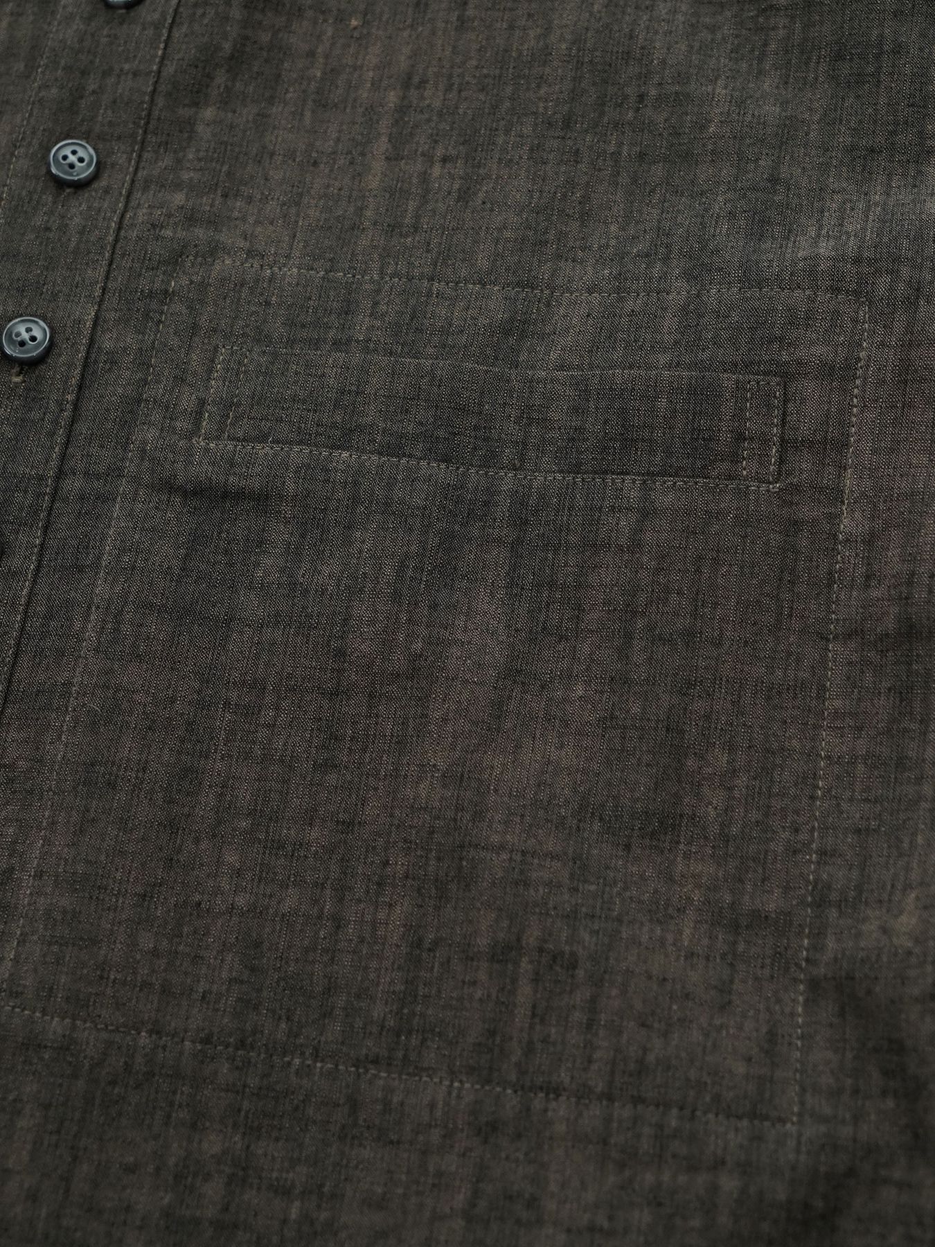 【予約品 10月26日(日) 締切】GERMANSHIRT / コットンシャツ / BROWN