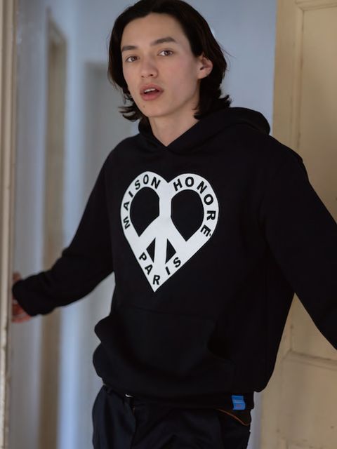 noahd Noam Hoodie ブラック  メゾンオノレ ・パリ