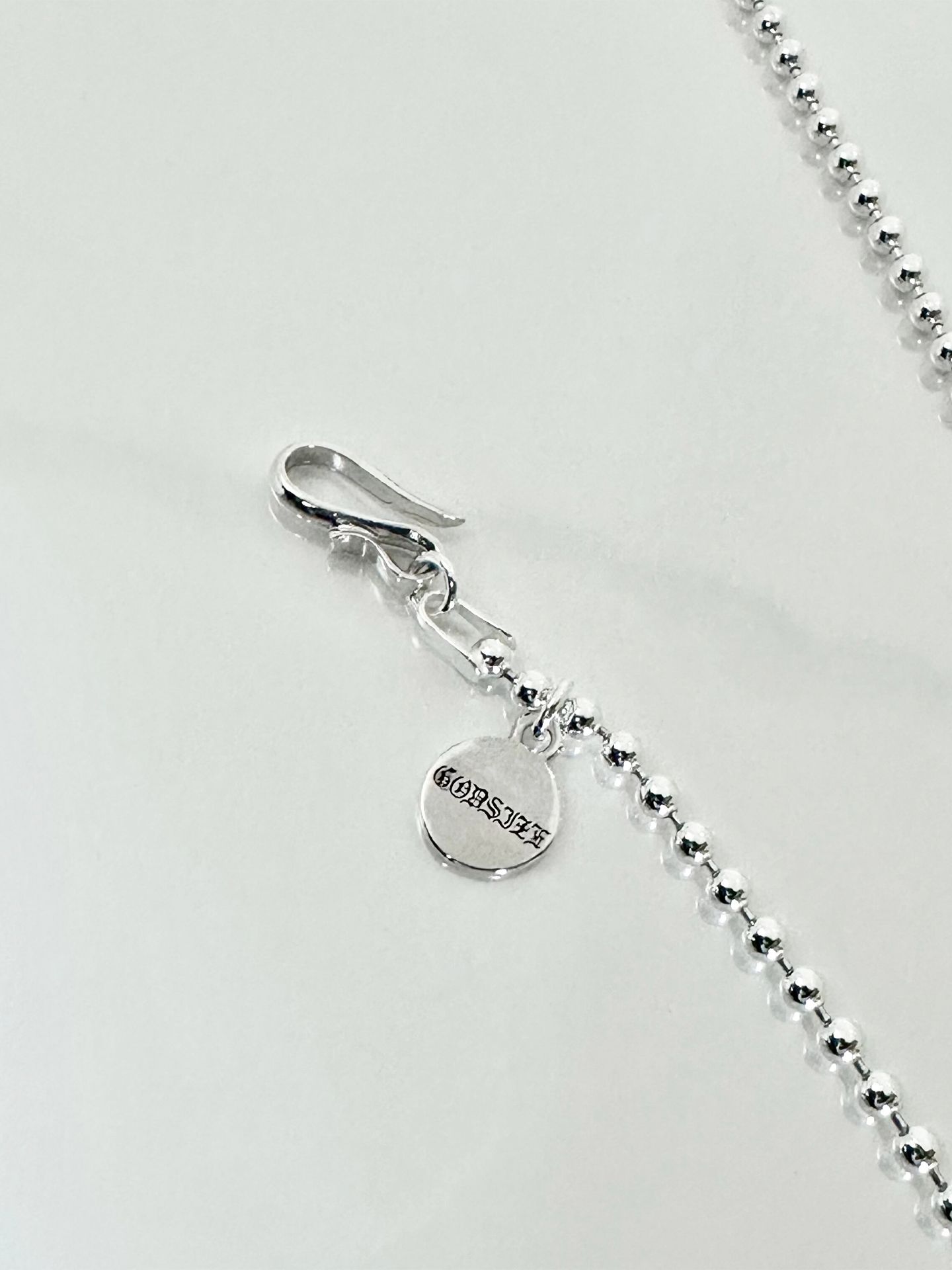 《受注生産》BALL CHAIN [SPIKE:SPADE] / スパイクスペードボールチェーンネックレス / 注文から2～3週間後入荷予定