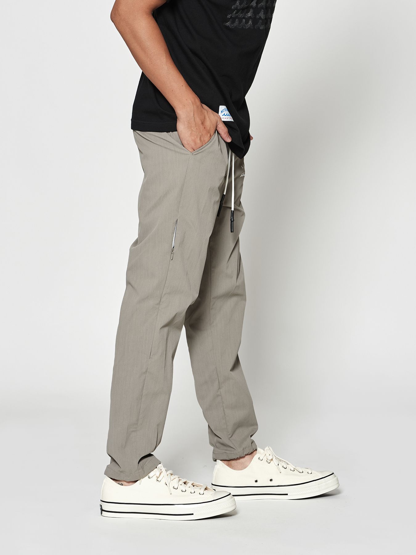 【予約品 10月9日(木) 締切】muta Ventilation Pants / イージーパンツ / グレー【Acanthus × muta MARINE】