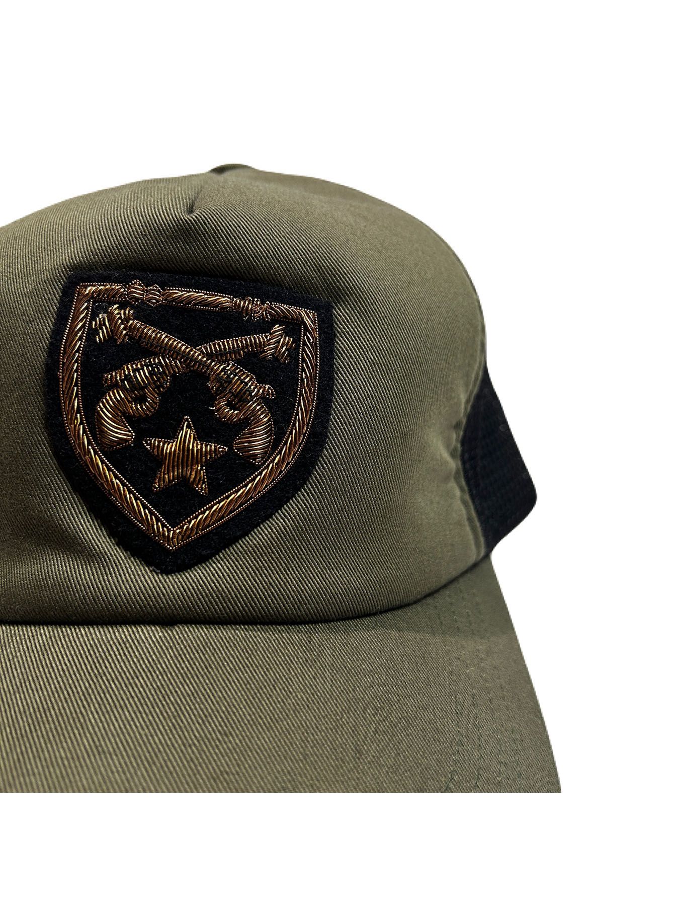 【予約品 8月10日(日) 締切 】ZARI WAPPEN BB CAP / ザリワッペン ベースボールキャップ / カーキ