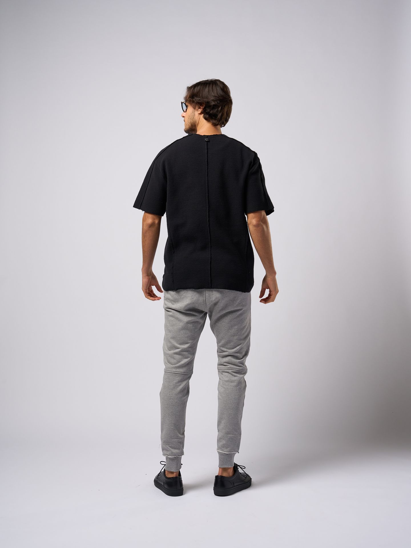 【予約品9月19日 10時締め】 cut-off Tee  / Tシャツ / ブラック