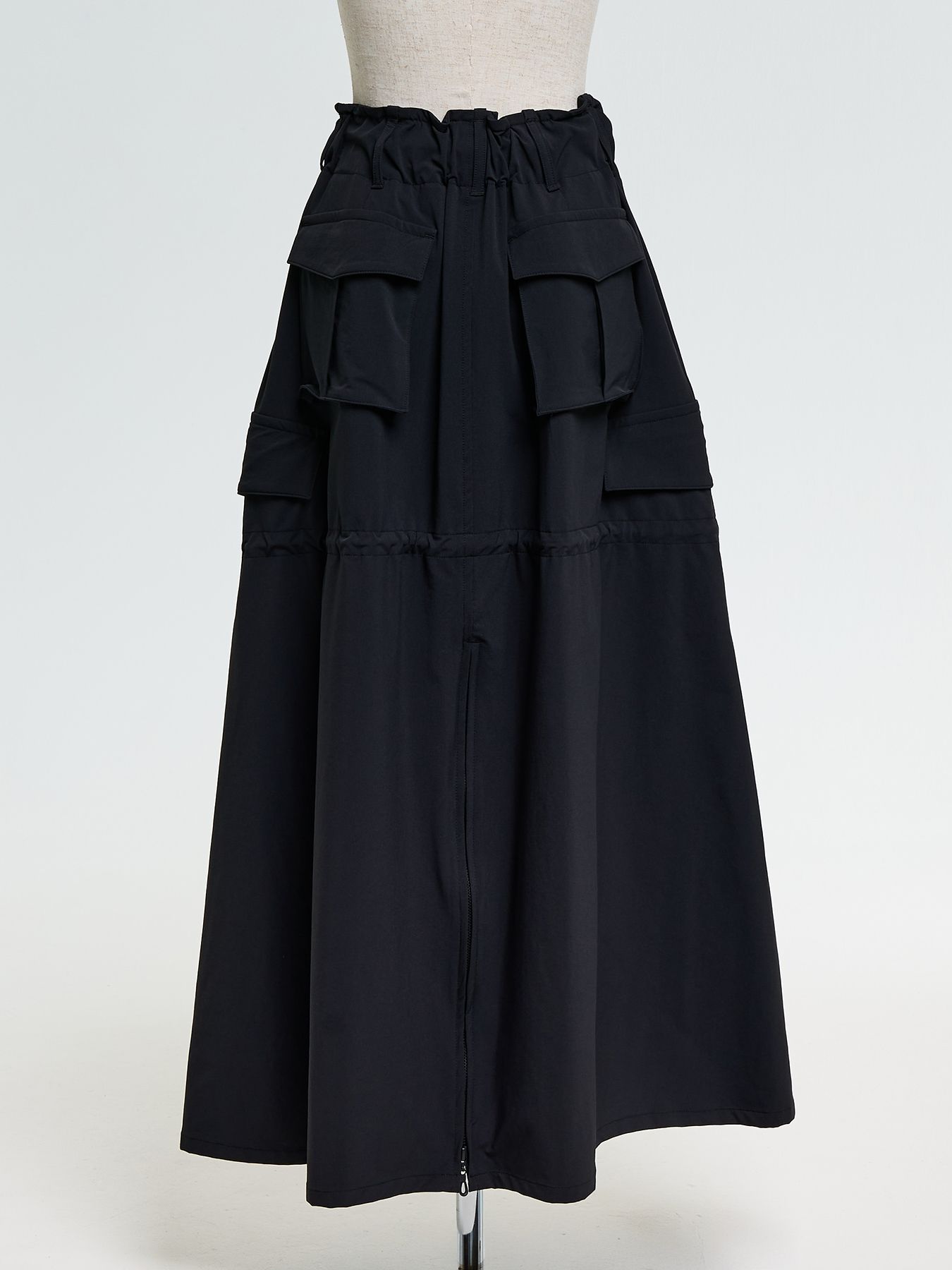 【予約品 10月26日(日) 締切】Cargo Skirt / カーゴスカート / ブラック