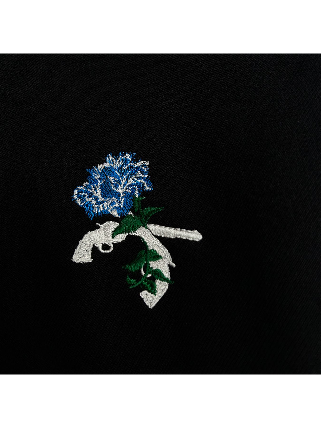 【予約品 8月10日(日) 締切 】FLOWER GUN HOODIE / フラワーガン フーディー / ブラック