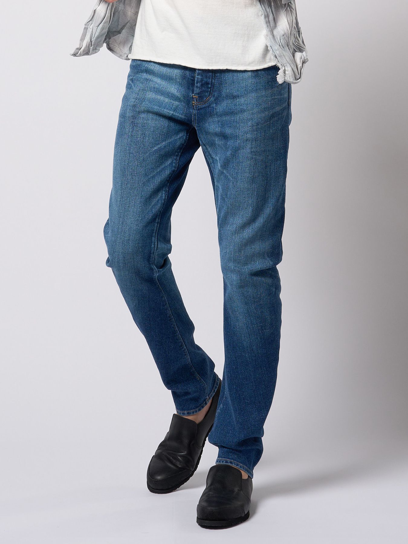 【予約品 9月23日(火) 締切】slim banana denim / スリムバナナデニム / ユーズド