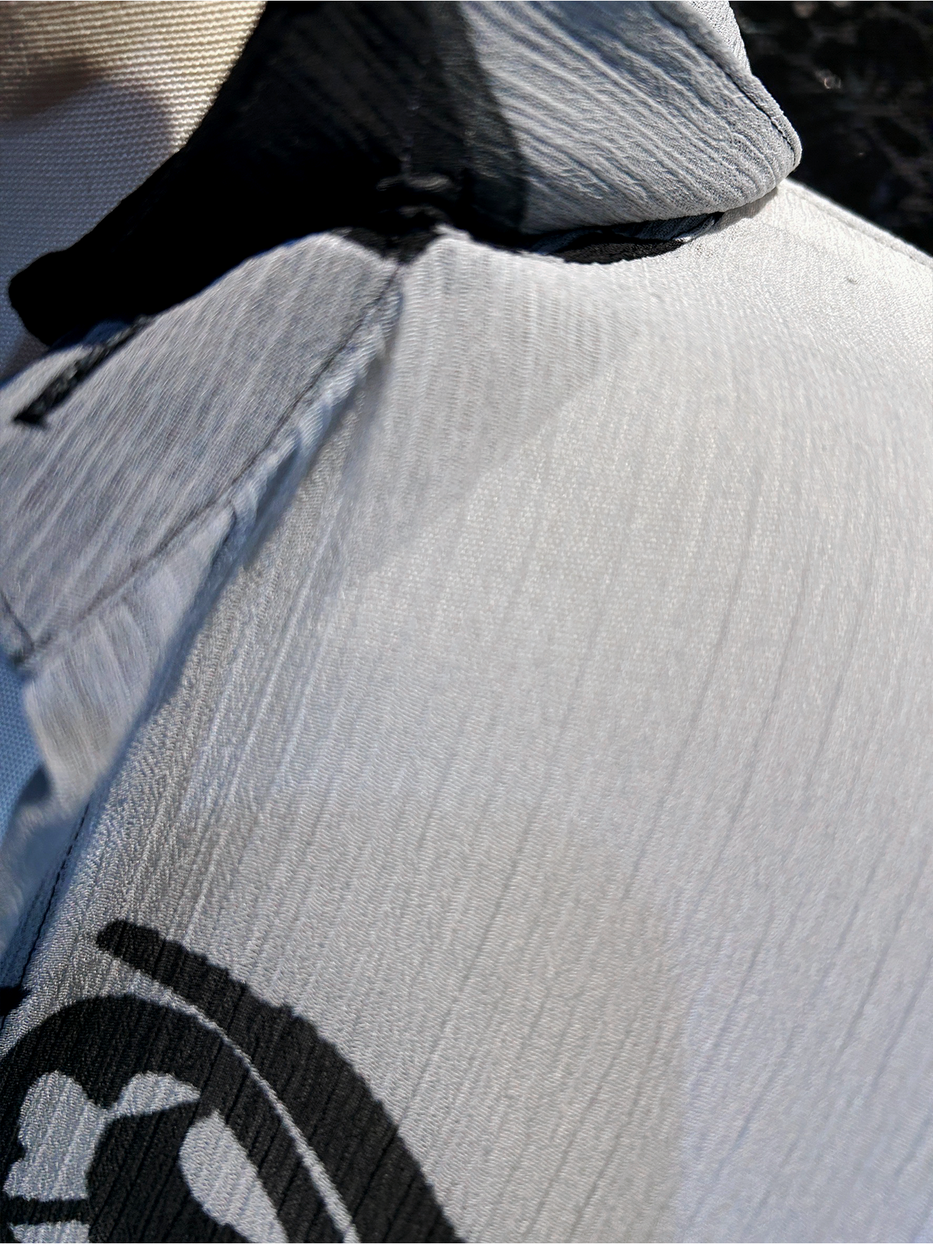 【予約品 1月4日(日) 締切】Flare Shirt / フレアシャツ / ブラック&グレー