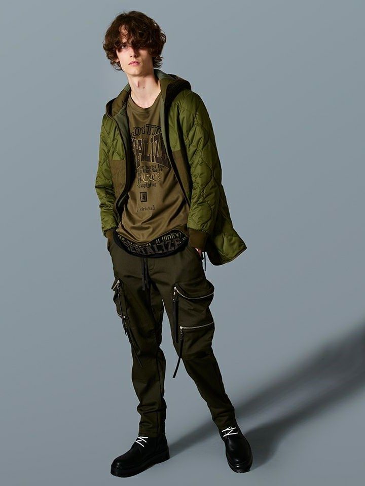 LOOSE CARGO PANTS / カーゴパンツ / カーキ