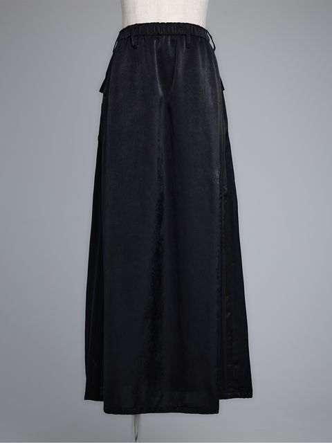 【予約品 5月18日(日) 締切】Line Skirt / ラインスカート / ブラック&ブラックライン