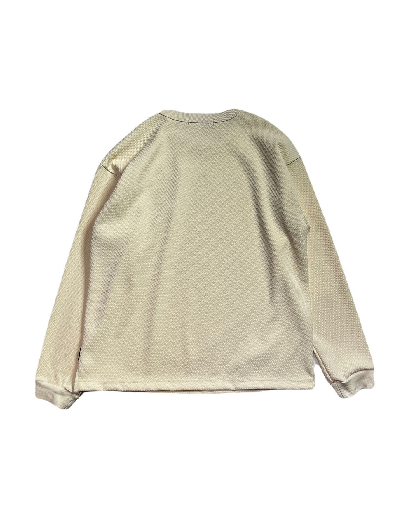 【予約品 8月10日(日) 締切 】ZARI WAPPEN THERMAL / ザリワッペン サーマル / オフホワイト