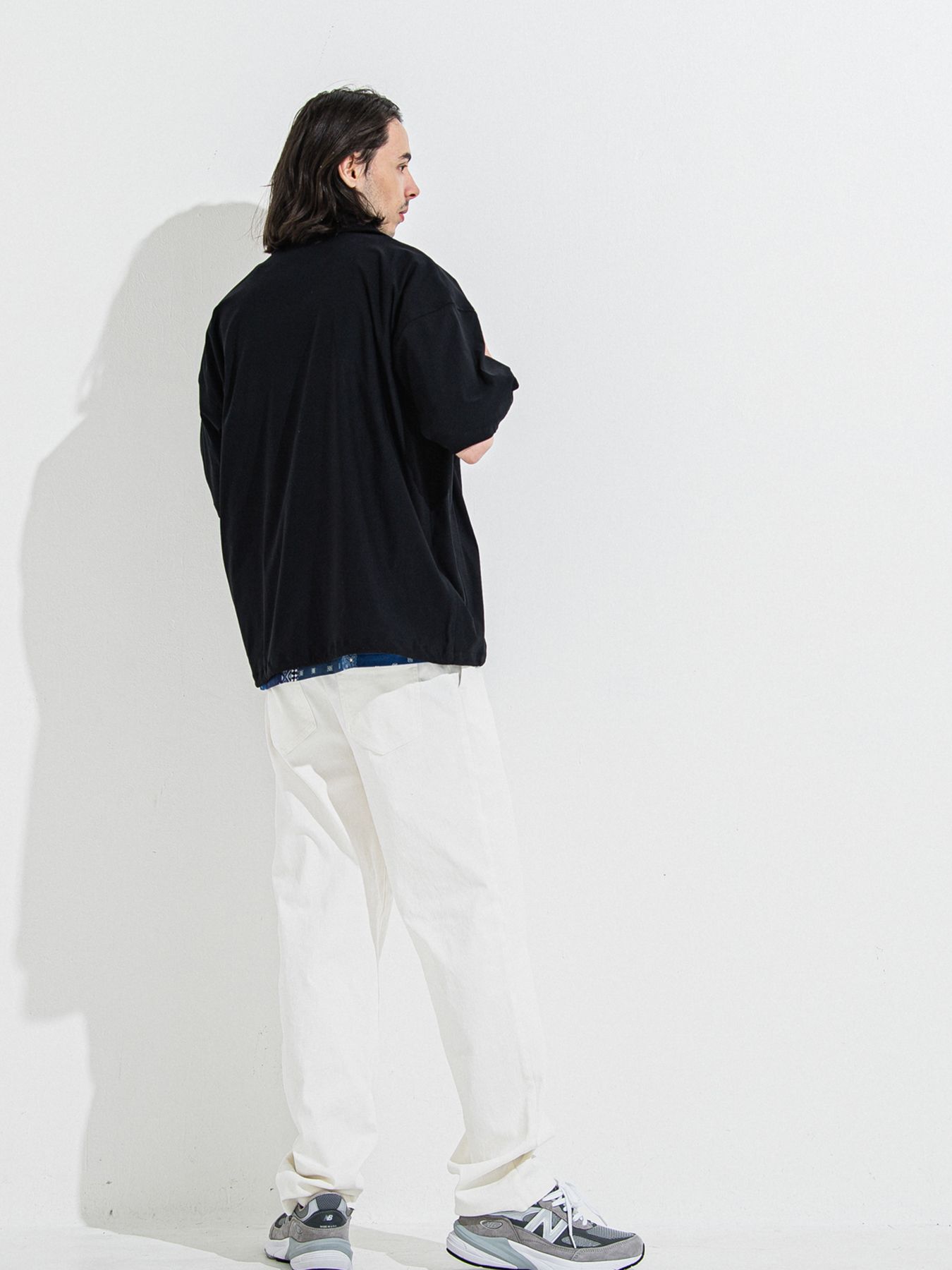 【予約品 】BANDANA OVER TEE / バンダナオーバーサイズTシャツ / ネイビー