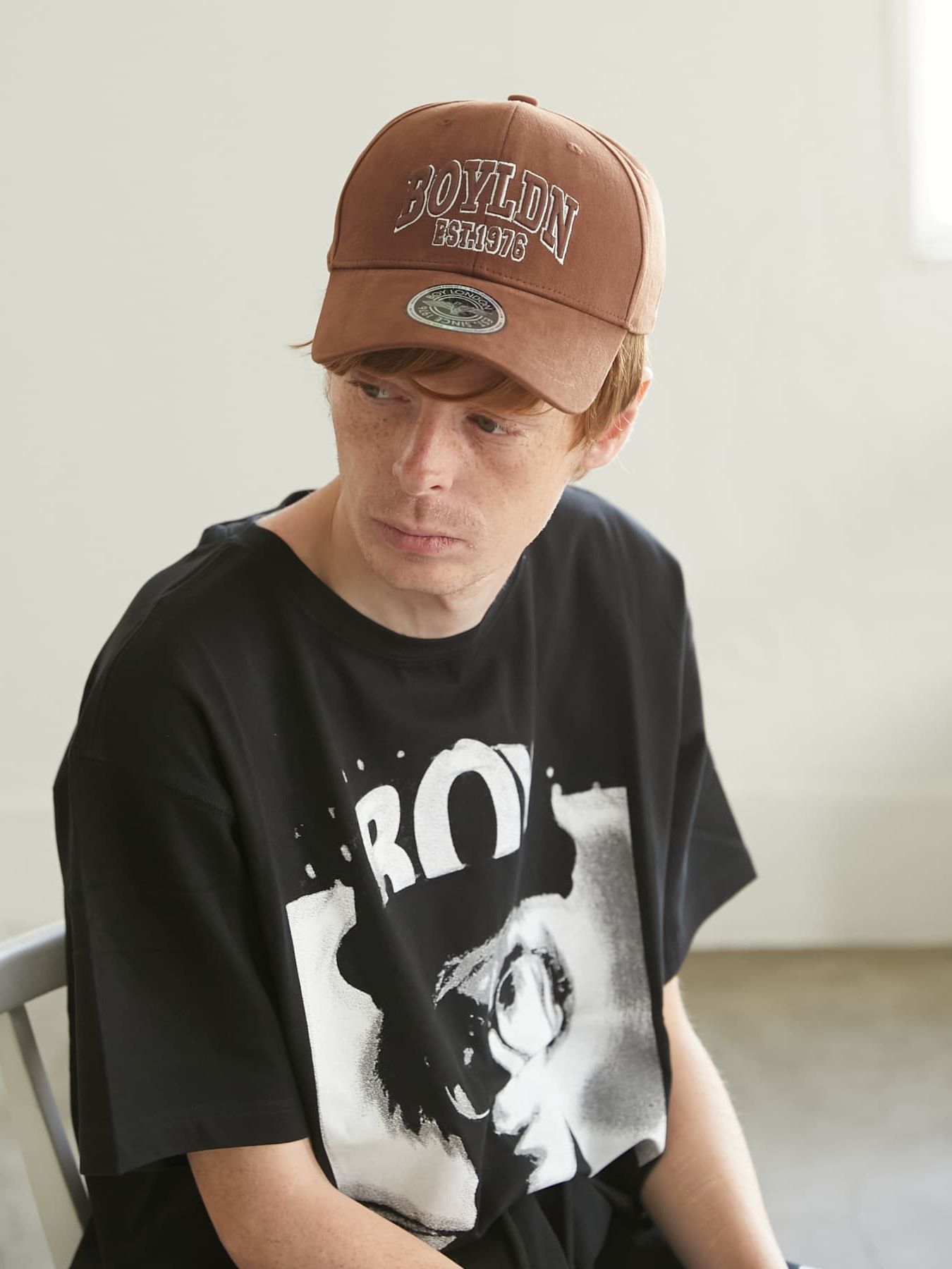 BOYLDN LOGO CAP / キャップ / ブラウン