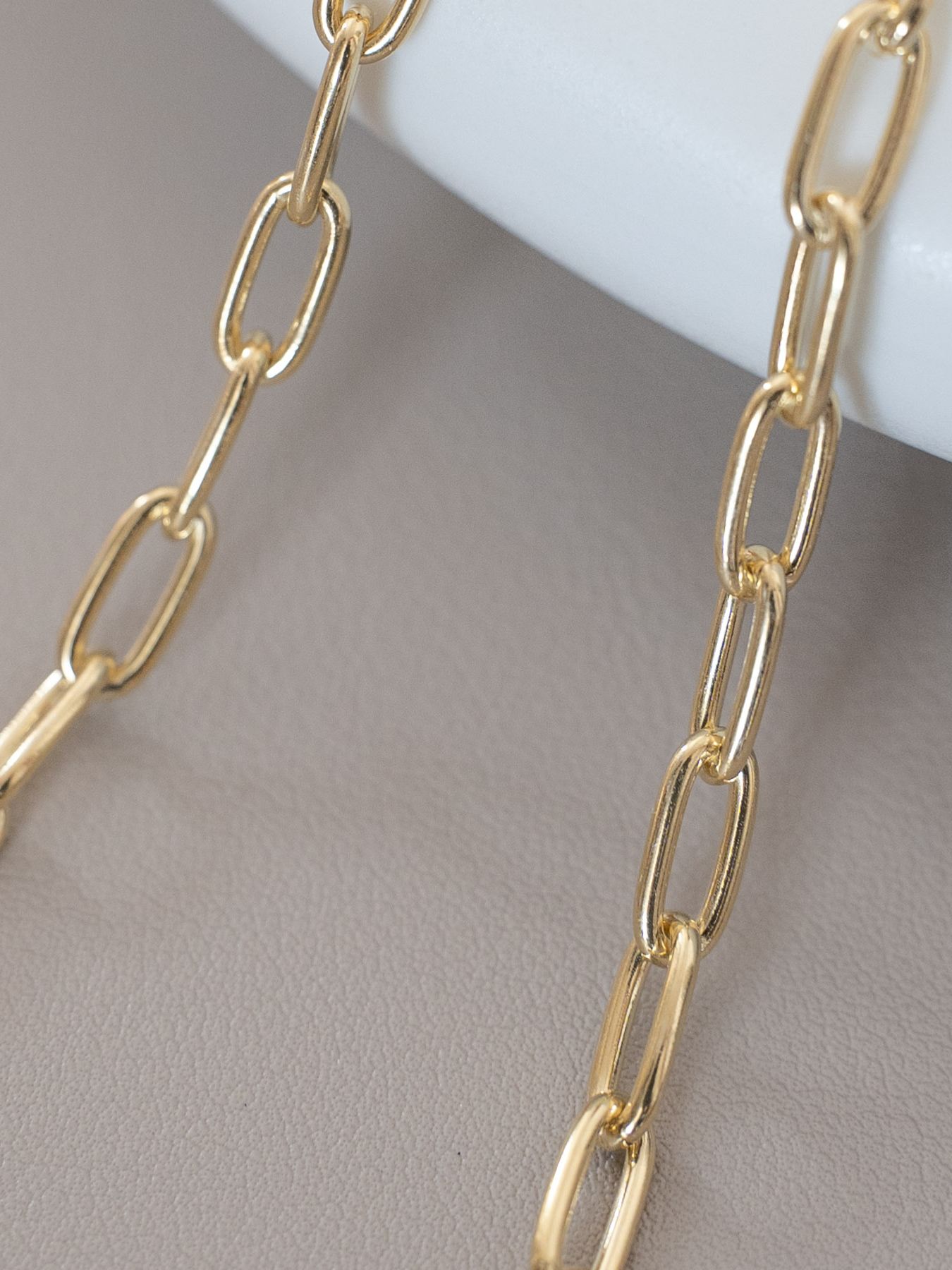 《予約品》 THICK AZUKI CHAIN / チェーン / ゴールド 【Iroquois.SENTI】