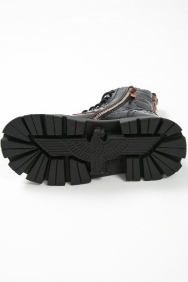 8 HOLE LACE UP BOOTS レースアップブーツ / BLACK 【BOY LONDON】