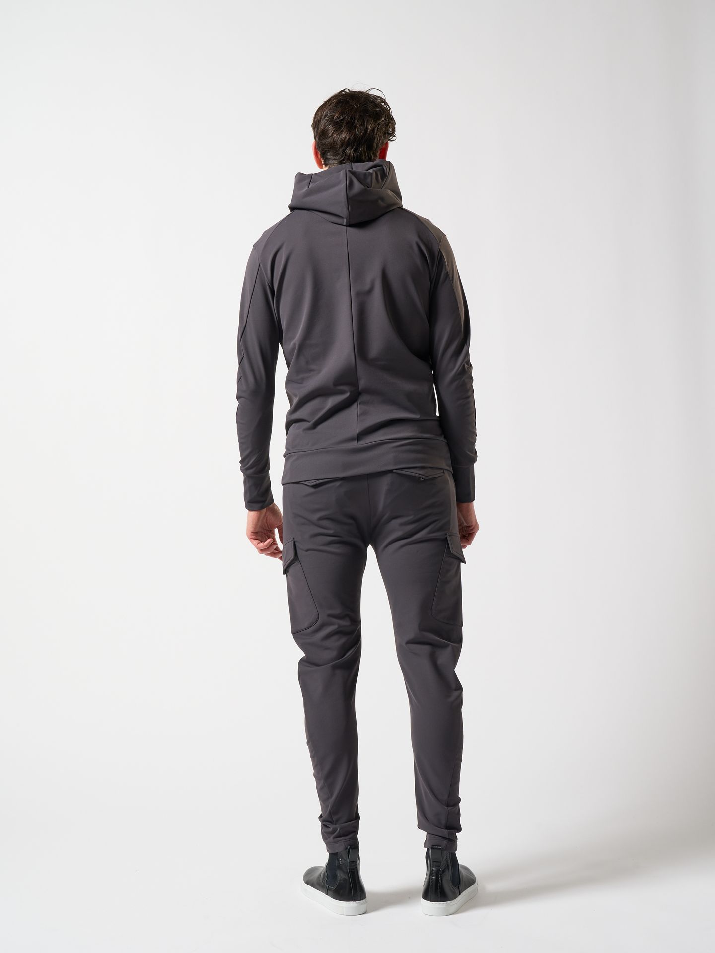 【予約品】 overlap hoodie / パーカー / ダークグレー