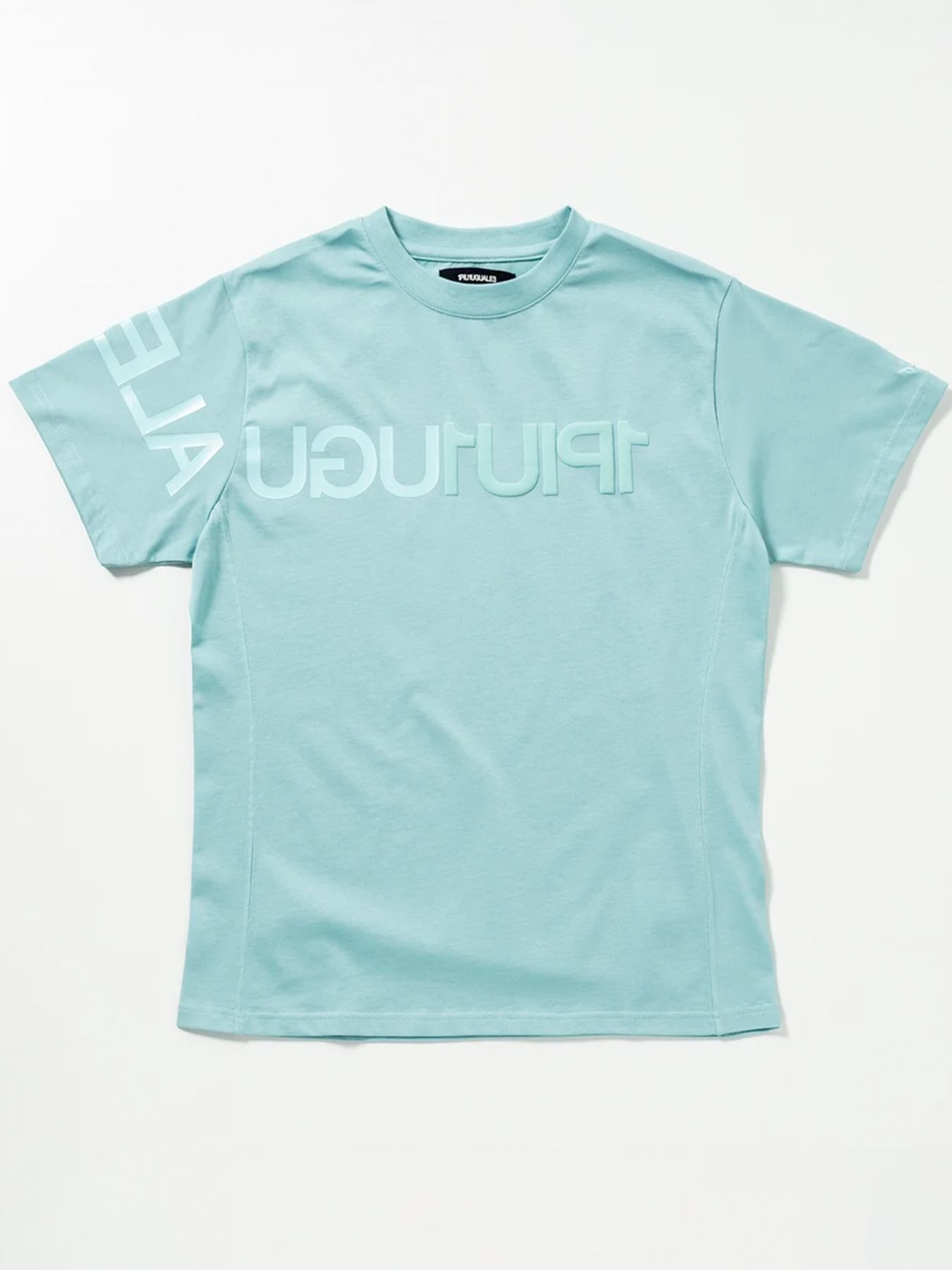 1PIU1UGUALE3 RELAX ビッグロゴインバーテッドTシャツ 半袖 SHIFFON｜1PIU1UGUALE3 RELAX ビッグロゴインバーテッドTシャツ