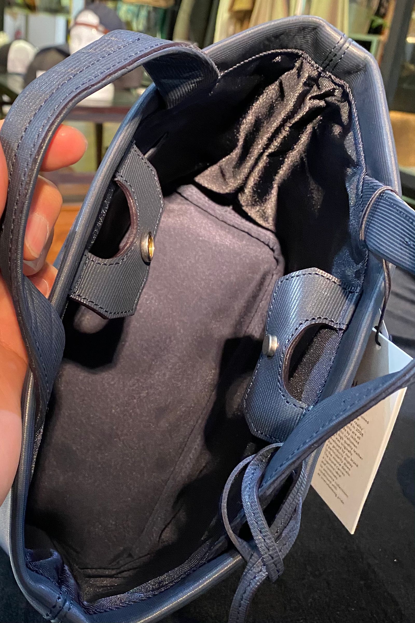 トート Refine Leather / Navy 【aniary】