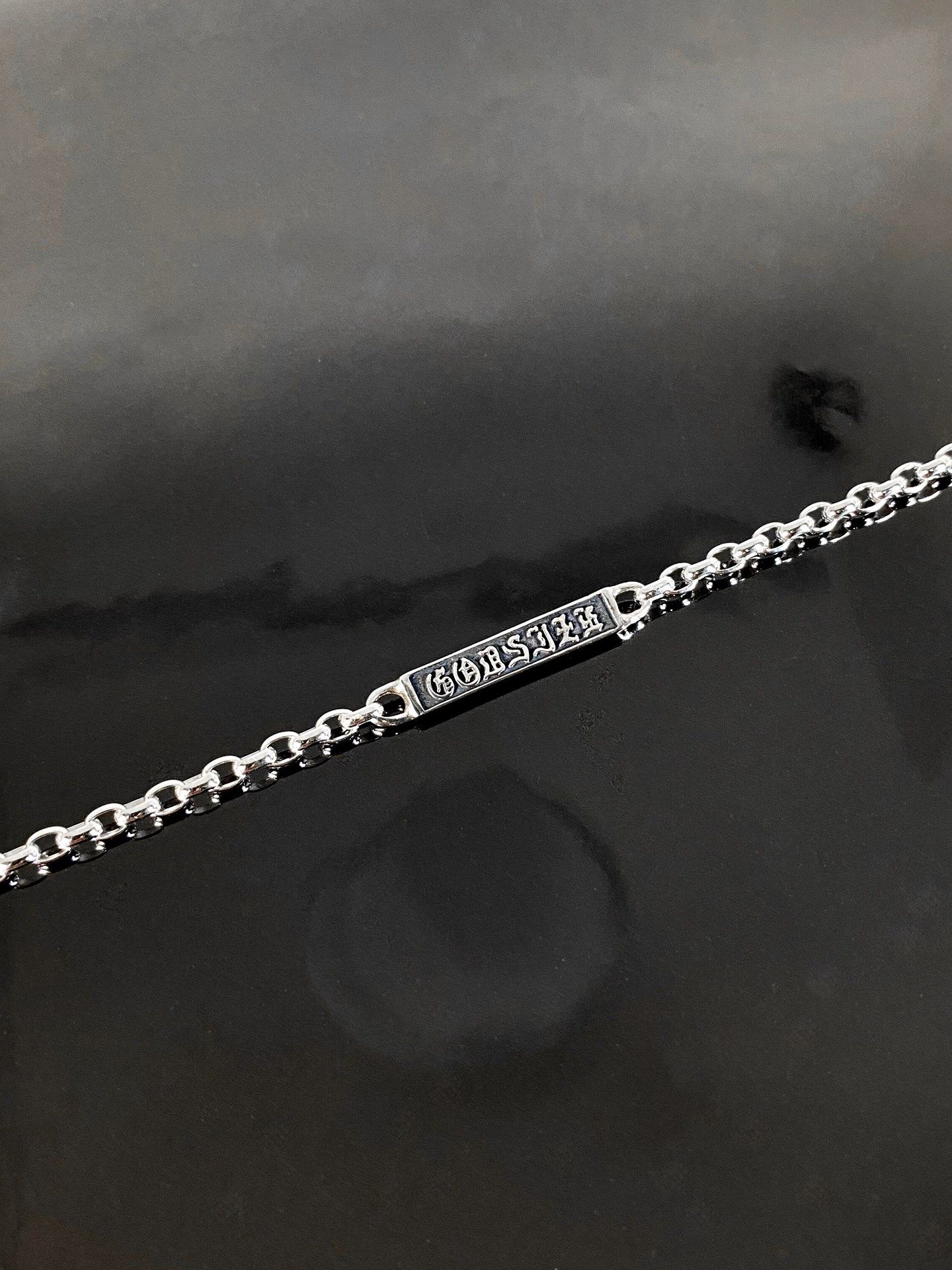 《受注生産》 CHAIN NECKLACE #1 with GODSIZE® I.D. TAG 【注文から2～3週間後入荷予定】